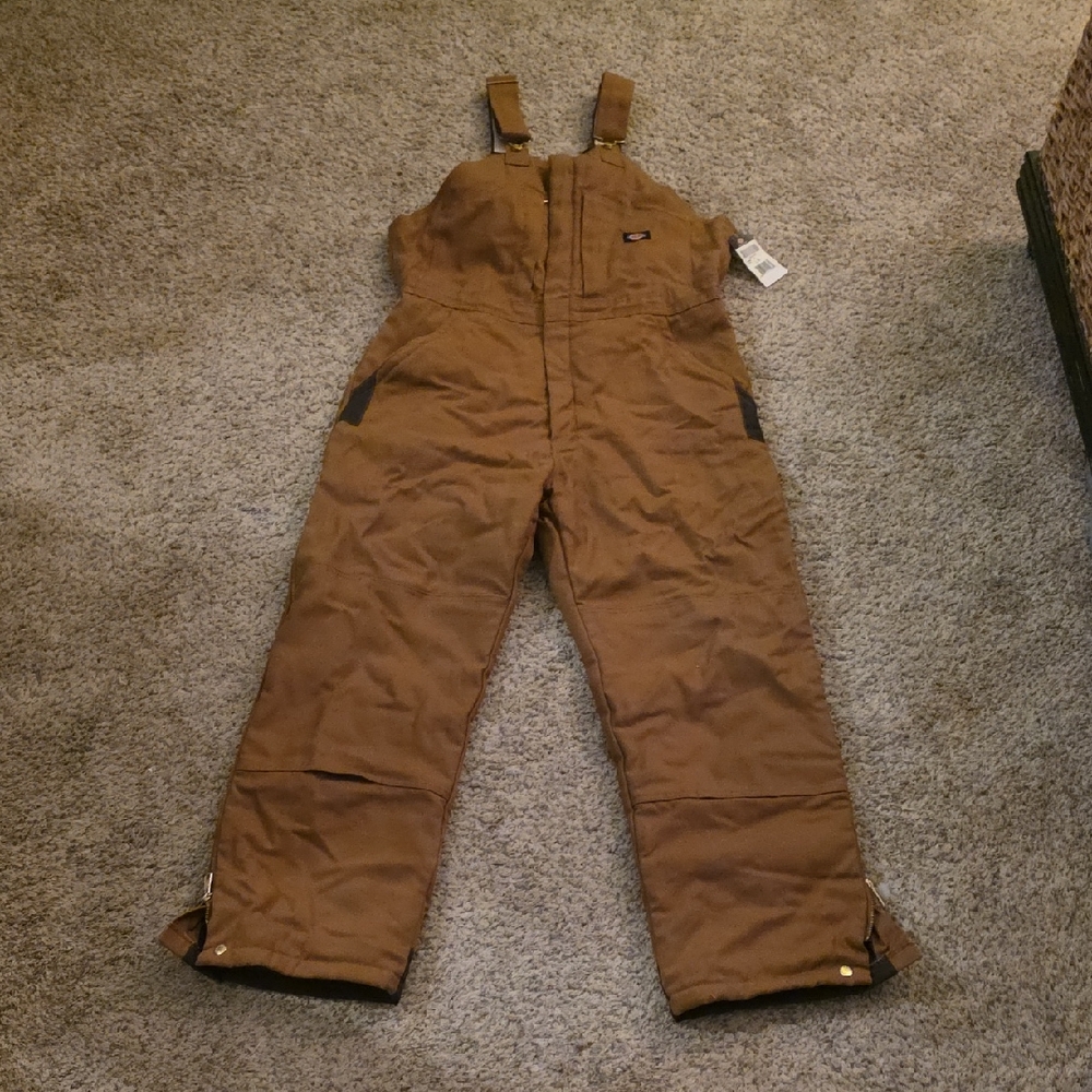 Dickies Brown Ski & Snowboard Overalls